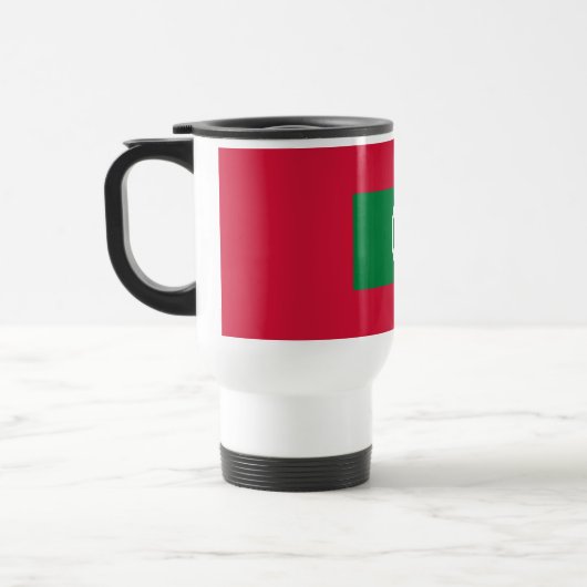 Mug De Voyage Drapeau des Maldives (Gauche)