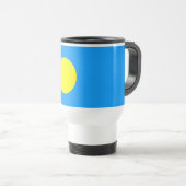 Mug De Voyage Drapeau des Palaos (Devant droit)