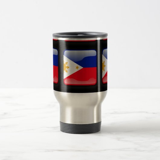Mug De Voyage Drapeau des Philippines (Centre)