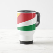 Mug De Voyage Drapeau des Seychelles (Devant droit)