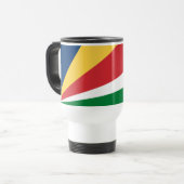 Mug De Voyage Drapeau des Seychelles (Devant gauche)