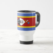 Mug De Voyage Drapeau d'Eswatini (Devant droit)