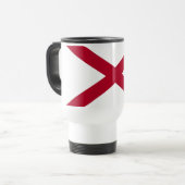 Mug De Voyage Drapeau d'État de l'Alabama (Devant gauche)