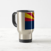 Mug De Voyage Drapeau d'État de l'Arizona (Devant gauche)