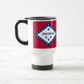Mug De Voyage Drapeau d'État de l'Arkansas (Gauche)