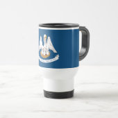 Mug De Voyage Drapeau d'État de Louisiane (Devant droit)