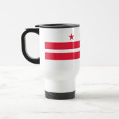 Mug De Voyage Drapeau d'État de Washington DC (Gauche)
