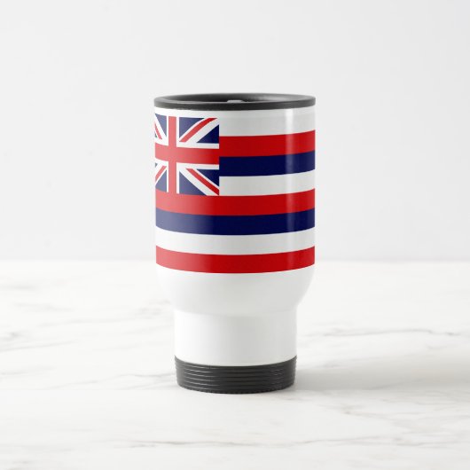 Mug De Voyage Drapeau d'État d'Hawaii (Centre)