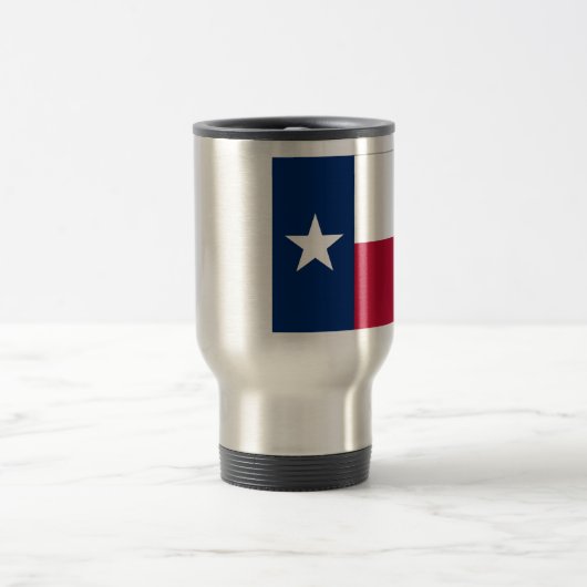 Mug De Voyage Drapeau d'état du Texas (Centre)