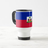 Mug De Voyage Drapeau d'Haïti (Devant gauche)