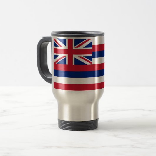 Mug De Voyage Drapeau d'Hawaï (Devant gauche)