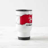 Mug De Voyage Drapeau d'île de Man (Centre)