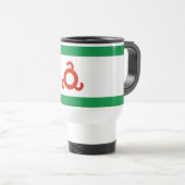 Mug De Voyage Drapeau d'Ingouchie (Devant droit)