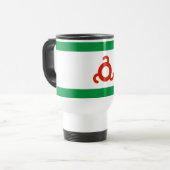 Mug De Voyage Drapeau d'Ingouchie (Devant gauche)