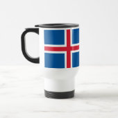 Mug De Voyage Drapeau d'Islande (Gauche)