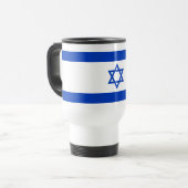 Mug De Voyage Drapeau d'Israël (Devant gauche)