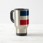 Mug De Voyage Drapeau dominicain (Devant gauche)