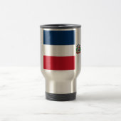 Mug De Voyage Drapeau dominicain (Centre)