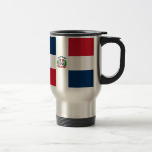 Mug De Voyage Drapeau dominicain