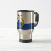 Mug De Voyage Drapeau d'Orlando, Floride (Devant droit)