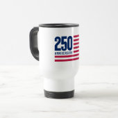 Mug De Voyage Drapeau du 250e anniversaire (Devant gauche)