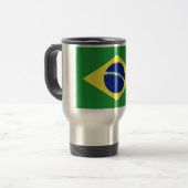 Mug De Voyage Drapeau du Brésil (Devant gauche)