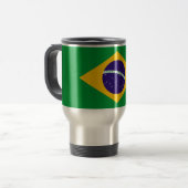 Mug De Voyage Drapeau du Brésil (Devant gauche)