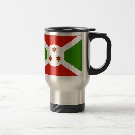 Mug De Voyage Drapeau du Burundi (Droit)