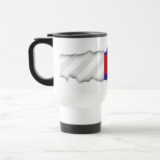 Mug De Voyage Drapeau du Cambodge (Gauche)