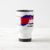 Mug De Voyage Drapeau du Cambodge (Centre)