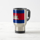 Mug De Voyage Drapeau du Cambodge (Devant droit)