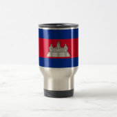 Mug De Voyage Drapeau du Cambodge (Centre)
