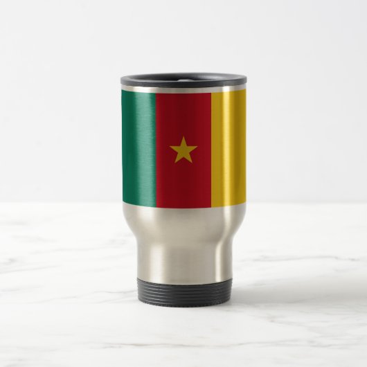 Mug De Voyage Drapeau du Cameroun (Centre)