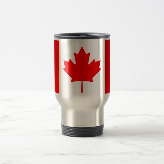 Mug De Voyage Drapeau du Canada (Centre)