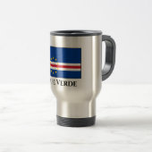 Mug De Voyage Drapeau du Cap-Vert (Devant droit)