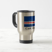 Mug De Voyage Drapeau du Cap-Vert (Devant gauche)