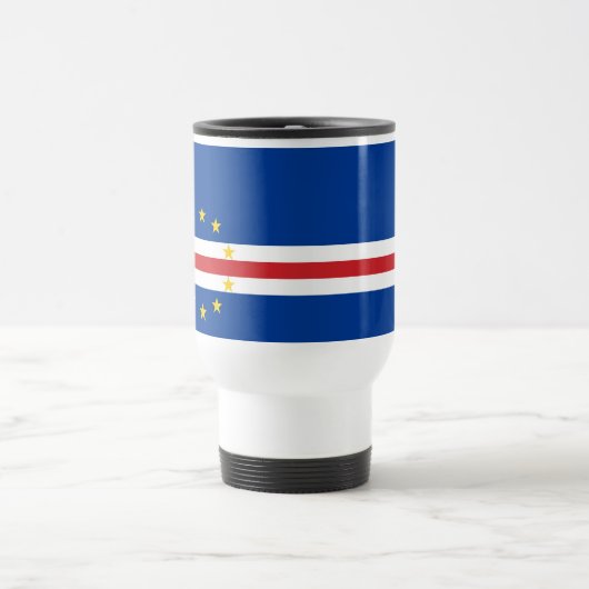 Mug De Voyage Drapeau du Cap-Vert (Centre)