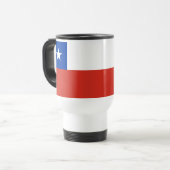 Mug De Voyage Drapeau du Chili (Devant gauche)