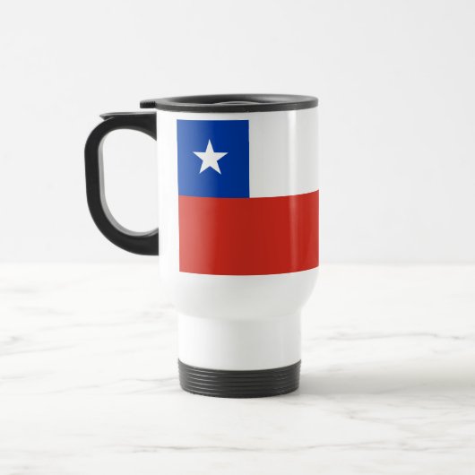 Mug De Voyage Drapeau du Chili (Gauche)