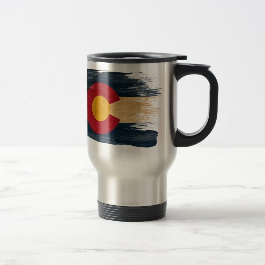 Mug De Voyage Drapeau du Colorado (Droit)
