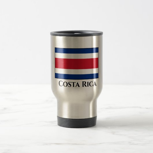 Mug De Voyage Drapeau du Costa Rica (Centre)