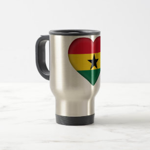 Mug De Voyage Drapeau du Ghana