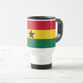 Mug De Voyage Drapeau du Ghana (Devant droit)