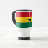 Mug De Voyage Drapeau du Ghana (Devant gauche)