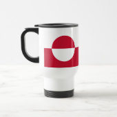Mug De Voyage Drapeau du Groenland (Gauche)