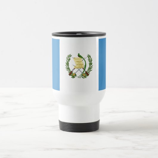Mug De Voyage Drapeau du Guatemala (Centre)