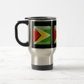 Mug De Voyage Drapeau du Guyana (Gauche)