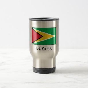 Mug De Voyage Drapeau du Guyana (Guyana)