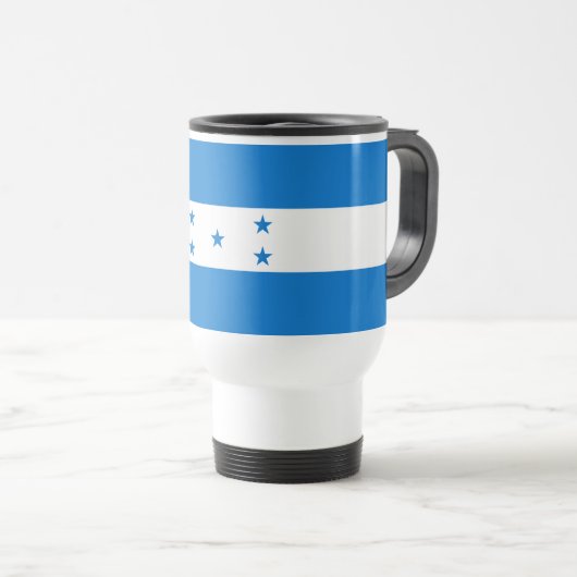 Mug De Voyage Drapeau du Honduras (Devant droit)
