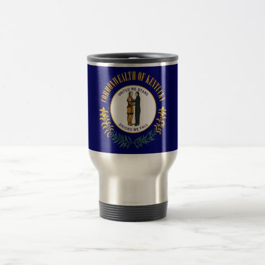 Mug De Voyage Drapeau du Kentucky (Centre)